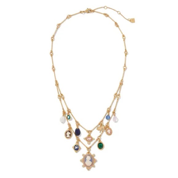 THE MET European Cameo Charm Necklace and Drop Earrings Set - Picture 4 of 7